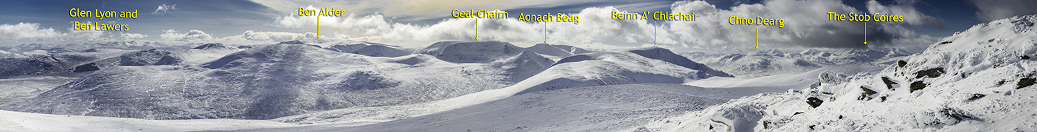 Glencoe Mountain Panorama